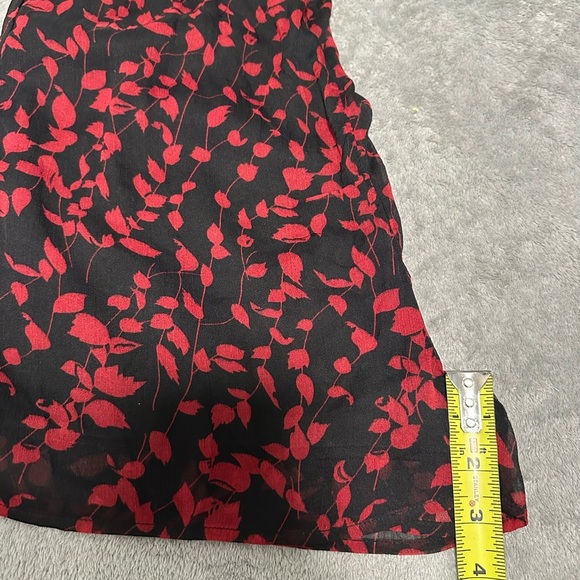 Asher Black and Red, High-Low Romper, Size Small - Picture 7 of 11